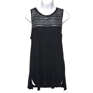 H&M Black sleeveless Tunic Top